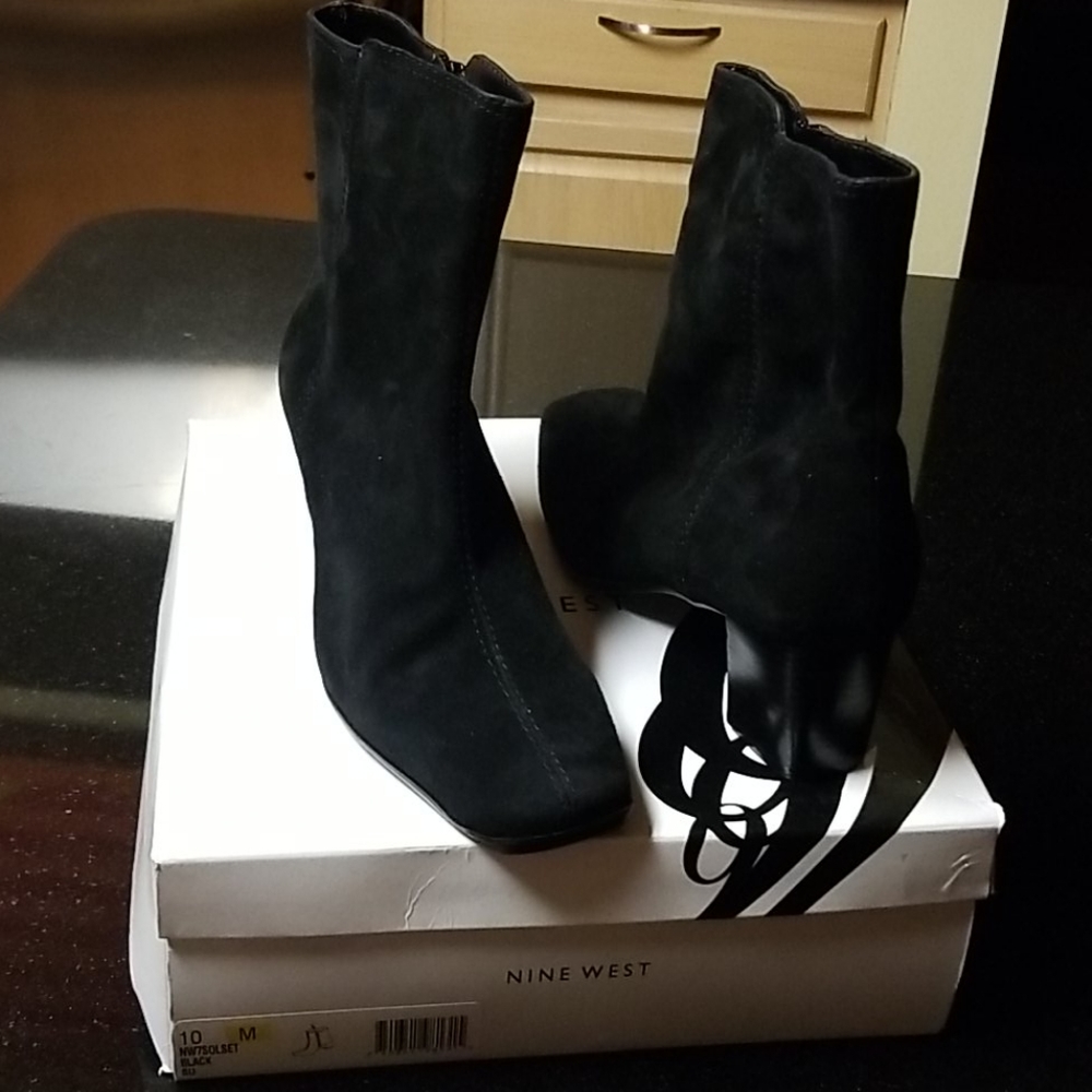 Nine West Suede Bootie